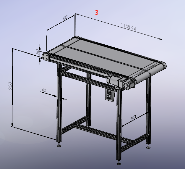 皮帶線輸送機(jī)傳送機(jī)（尺寸可按需定制）